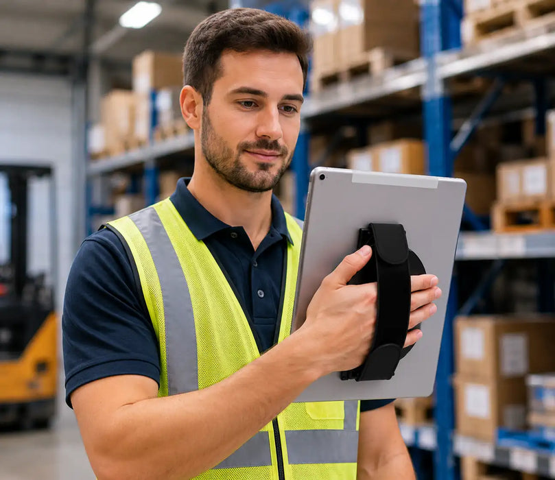 AGOZ tablet hand grip in warehouse