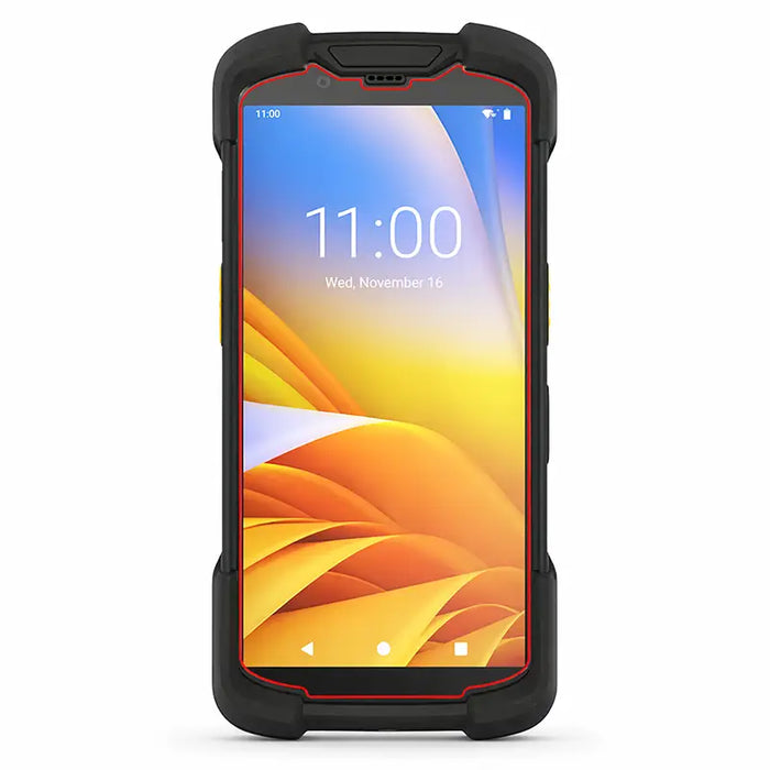 Zebra TC73 / TC78 mobile computer with tempered glass screen protector installed on display