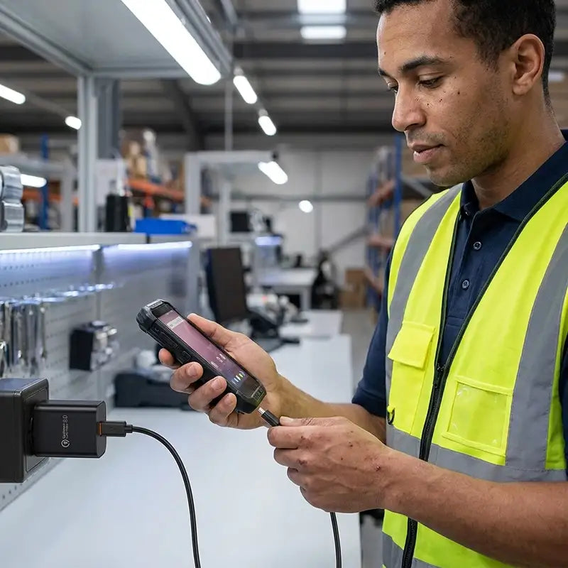 Standardize Unitech Charging at Device Rooms and Workstations
